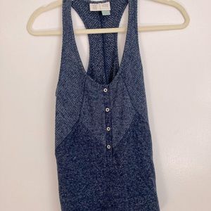 Anthropologie sweater razor back tank top